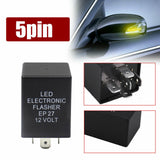 5-Pin EP27 FL27 Electronic LED Flasher Relay Fix As Turn Signal Hyper Flash Fix for Ford Lincoln Mercury