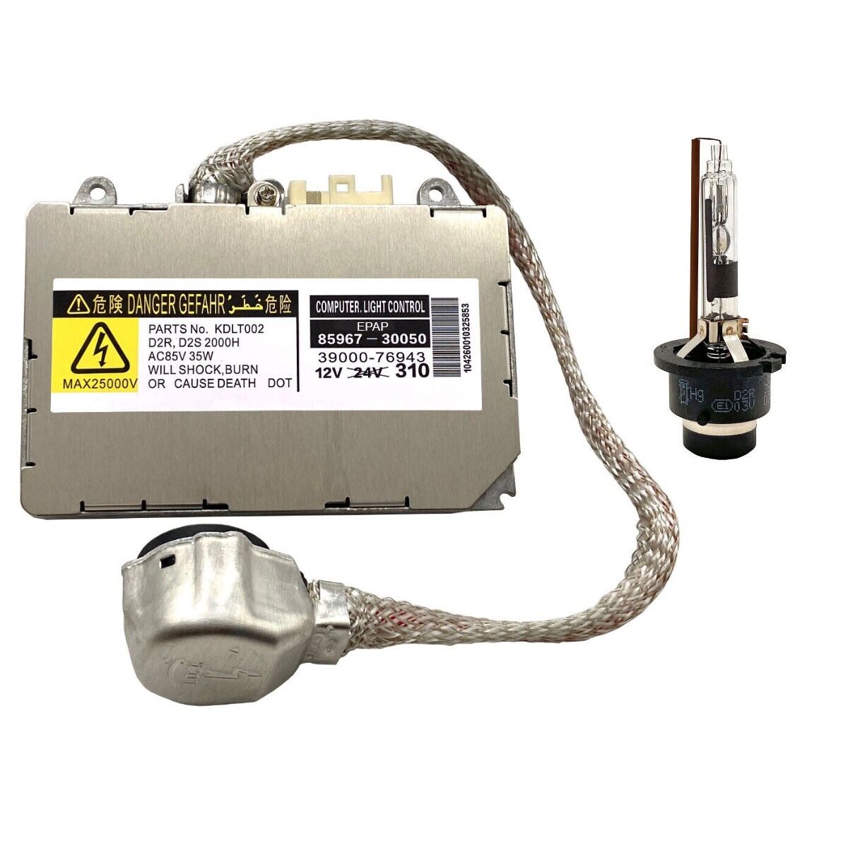 Xenon HID Ballast Unit Fit 2002-2005 Acura MDX RL RSX EL – Replace OEM 33119-S0K-A10