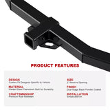 2 Inch Trailer Hitch Receiver for Jeep Grand Cherokee 1999-2004