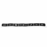 A/C Climate Control Button Repair Decals Stickers for Corvette C6 2005-2013