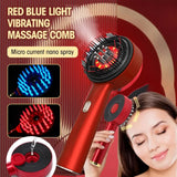 Massager Comb Electric Red Light Therapy Vibrating Hair Brush for Hair Growth