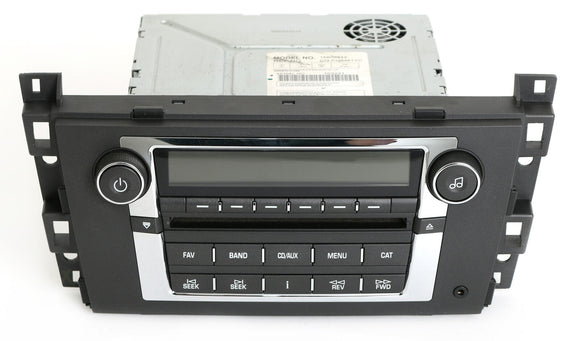 Cadillac DTS 2006 Radio AM FM 6 Disc mp3 CD with Auxiliary Input OEM 15809942