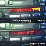 LCD Display for BMW C33 C43 Alpine Business Radio Stereo E36 318 328 M3 Z3