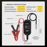 Automotive Vacuum Gauge Digital Vacuum Negative Pressure Meter Tester -101-0kPa
