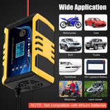 Heavy Duty Car Battery Charger Tender 12V/24V Smart Automatic Intelligent Pulse Repair