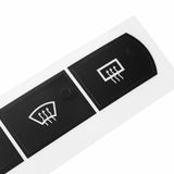 A/C Climate Control Button Repair Decals Stickers for Corvette C6 2005-2013