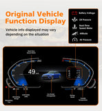 12.3" Digital Instrument Cluster for BMW E39 E53 X5 M5 1999–2006 IPS Display
