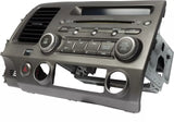 2006-08 Honda Civic Mp3 WMA XM Satellite CD AMFM Radio 39101-SNA-A510-M1 Face 2AD0