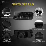 Black Smoked Fog Lights for 1992-99 BMW 318i/is/ti 323i/is 325i/is 328i/is M3 E36