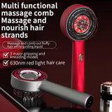 Massager Comb Electric Red Light Therapy Vibrating Hair Brush for Hair Growth