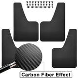 4 Mud Flaps Splash Guards for Ford Mustang GT V6 Ecoboost GT500 GT350 GT-S Mach-E