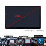 12" Radio Monitor LCD Display Touch Screen for 2021-2024 Ford Bronco Raptor
