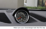Sports Red Dash Clock Decoration Ring for Porsche Cayenne 911 Macan 718 Cayman