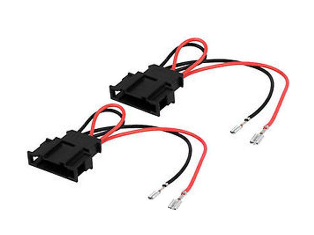 SPEAKER CABLE ADAPTOR LEAD HARNESS LOOM SET for VOLKSWAGEN VW TRANSPOR German Audio Tech