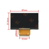 Odometer LCD Display for 2001-2004 Porsche Boxster 986 VDO Instrument Cluster