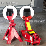Jack Stand Adapters for Mercedes Porsche SUV Universal 2-3 TON - 2PCS Rubber Pad