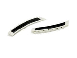 Smoked Front Bumper Side Marker Reflectors BMW E60 E61 2008-2010 Pair