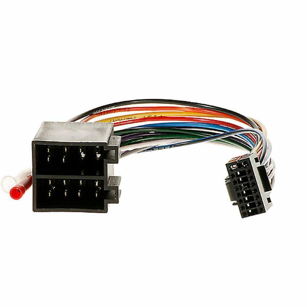 Car Stereo 16pin ISO Replacement Radio Wiring Loom Harness Cable Lead