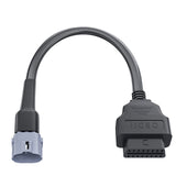OBD2 6 Pin Fault Diagnostic Plug Adapter for SUZUKI Motorcycle Scooter ATV Cable