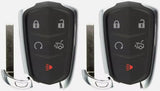 2qty 2020-25 Cadillac XT4 XT5 XTS Smart Prox Remote Key Fob HYQ2ES