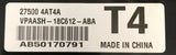 2015-2019 Nissan Sentra SL Auto Climate Control Unit OEM 27500-4AT4A