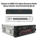 LCD Display for BMW C33 C43 Alpine Business Radio Stereo E36 318 328 M3 Z3