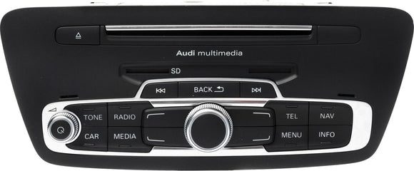 2016 Audi Q3 AM FM Radio CD MP3 Player SD Card Navigation OEM 8U1035187A
