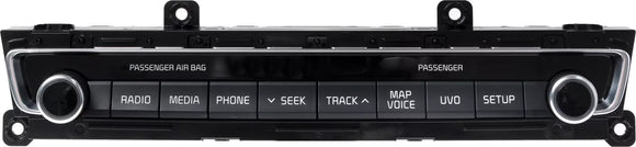 2016-19 Kia Optima Multimedia Telematics GPS Navi Control Panel OEM 96540D5400