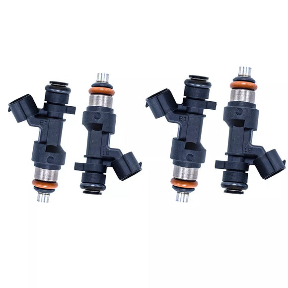 Set of (4) Fuel Injectors for 2010-12 Hyundai Genesis Coupe 2.0T 96lbs Turbo