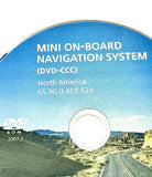 CCC Navigation DVD Map 2003-2009 MINI Cooper North America 2007.2 65900415624