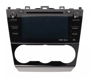 2016 Subaru WRX AM FM Radio XM Navigation CD MP3 Player 86271VA631 Opt FV631US