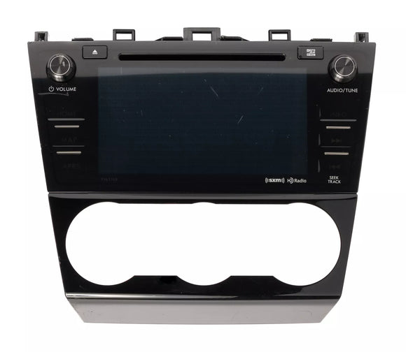 2016 Subaru WRX AM FM Radio XM Navigation CD MP3 Player 86271VA631 Opt FV631US