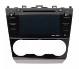 2016 Subaru WRX AM FM Radio XM Navigation CD MP3 Player 86271VA631 Opt FV631US