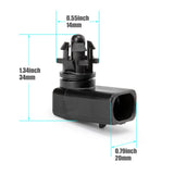 Outside Air Temperature Temp Sensor Ambient Sender for Buick Cadillac GM 25775833 US