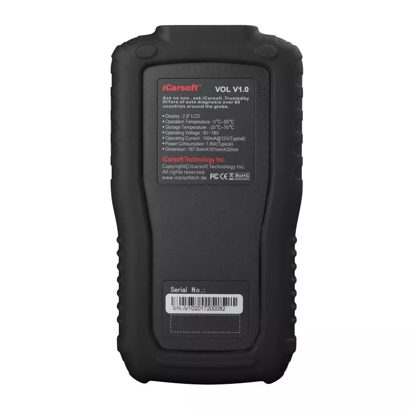 OBD2 Diagnostic Scanner for Volvo Saab iCarsoft VOL V1.0