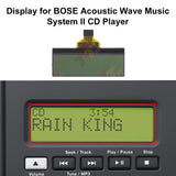 Digital Display U.R.T.7457741001 for BOSE Acoustic Wave Music System II CD Player