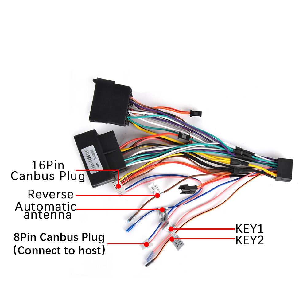 CAN-Bus Kit VAG 40Pin Quadlock>ISO/Antenne Fakra>DIN - CAN-Bus Kit