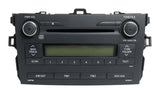 2009-2010 Toyota Corolla AM FM MP3 Receiver CD Player 8612002A90 A518A0