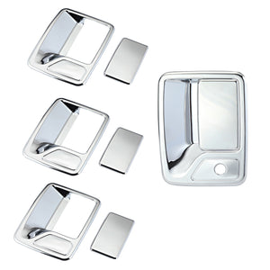 Chrome Door Handle Covers for 1999-2016 Ford F250 F350 F450 Super Duty 4Doors