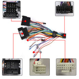 36/40PIN Quadlock Android Car Stereo Radio Head Unit Wiring Harness Power for Volkswagen VW Audi