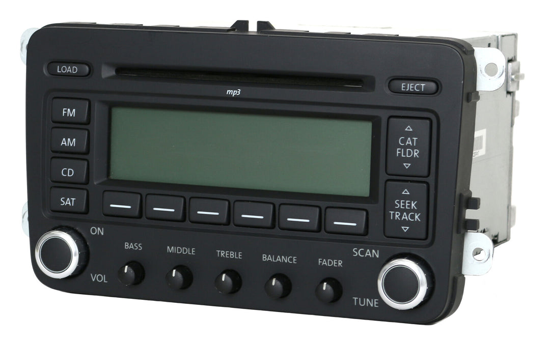 2009-17 Volkswagen Golf Jetta AM FM Radio 6 Disc CD MP3 OEM 3C8035180A
