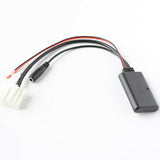 Bluetooth AUX Audio Cable Adapter Mic for Mazda 3 5 6 MX-5 RX-8 Stereo Radio