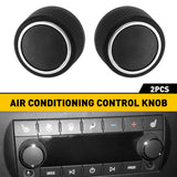 Rear Radio Volume Control Knob Set for 2007-2014 Chevrolet Silverado GMC Sierra Yukon