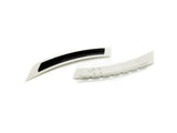 Smoked Front Bumper Side Marker Reflectors BMW E60 E61 2008-2010 Pair