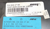 1999-02 Mercedes W210 E320 E430 Bose Amplifier Control Module Unit OEM 2108202789