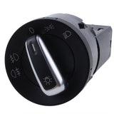 Chrome Head Light Fog Control Switch for VW Bora Beetle Golf Jetta MK4 Passat B5 3BD941531A