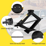 3 Ton Car Scissor Jack Lift for BMW Mercedes Toyota Honda Kia Hyundai Spare Tire Tool Kit