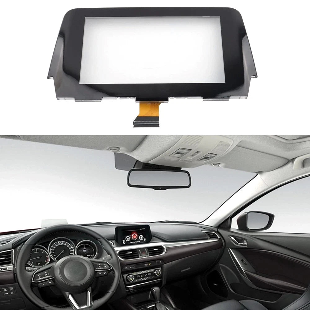 Replacement Touch Screen for 2017-2019 Mazda 6 Digitizer Radio Screen GRT761 1J0