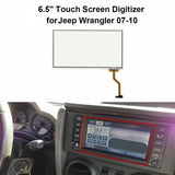 Touch Screen Glass Digitizer 6.5'' Fit For Jeep Uconnect Mygig REN RER RHR 07-10