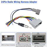 24pin Car Stereo Radio Wiring Harness Adapter w/ Antenna for Honda Pilot Acura